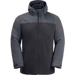 Jack Wolfskin Men's Taubenberg 3 in 1 Jacket - Black