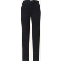 Brax Mary Satin Femficksbyxor - Blue