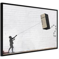 Artgeist Inramad Tavla Banksy: Kite Poster