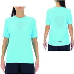UYN Airstream kurzarm Laufshirt Damen blue atoll