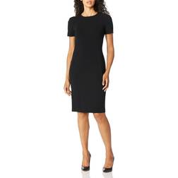 Calvin Klein Puff Short Sleeve Sheath Dress