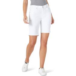 Lee Women's Missy Relaxed-Fit Bermuda Short, White