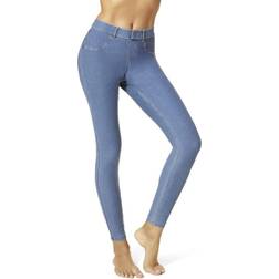 Hue Womens Essential Stretch Denim Leggings