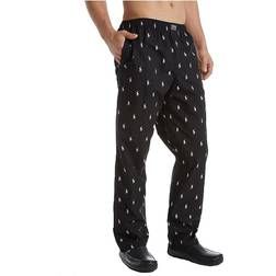 Polo Ralph Lauren Men's Logo-Print Pajama Pants Black