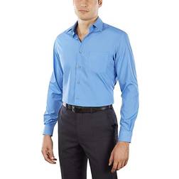 Van Heusen Men's Athletic Fit Poplin Dress Shirt - Pacifico