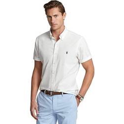 Polo Ralph Lauren Men's Classic-Fit Garment-Dyed Oxford Shirt White White