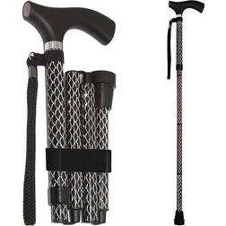HealthSmart Switch Sticks Walking Cane 32-37 Inches