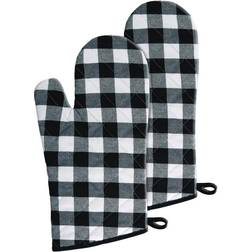 Achim Buffalo Check Pot Holder Black, White (33x17.8)