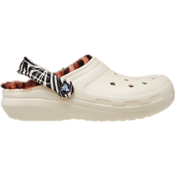 Crocs Classic Lined - Bone/Multi Animal