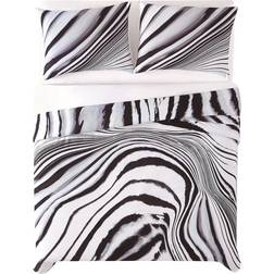 Vince Camuto Muse Bedspread Black, White (228.6x172.7)