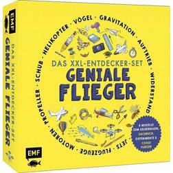 Das XXL-Entdecker-Set Geniale Flieger: Mit 6 Modellen zum Selberbauen, Sachbuch, Experimenten und faszinierenden Flugmaschinen