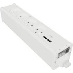 Schneider Electric Møbelboks 2w/2r Dk So usba/c White