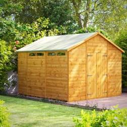 power Sheds Double Door Shiplap Dip Treated Security Shed (Building Area )