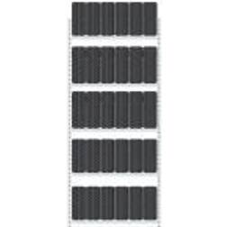 Schulte Lagertechnik Startsektion Boltless Dækreol 3500x1300x400mm 150 kg/aflæg