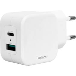 Deltaco Laturi Dual USB Wall Charger