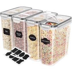 Utopia Kitchen Cereal Storage Kitchen Container 4 1.06gal