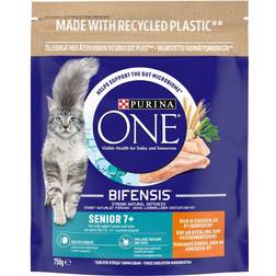 Purina ONE ONE Senior 7+ Chicken & Whole Grains Dry Cat Food 750g