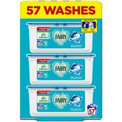 Fairy Non Bio Pods Washing Tablets 19 Washes 3-pack