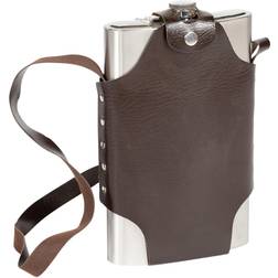 Geko 28.5X20.5X5Cm Jumbo Stainless Steel Drink Flask With Carry Handle 64Oz Hip Flask Hip Flask