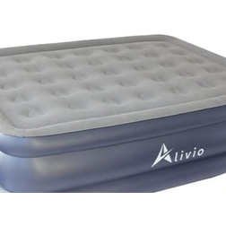 Alivio Inflatable Air Bed Built in Pump 152x203cm