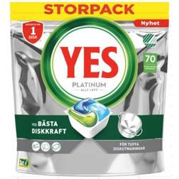 Yes Platinum Dishwasher Tablet 70-pack