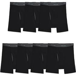 Fruit of the Loom Men's CoolZone Boxer Briefs 7-pack - Black