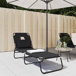 vidaXL Foldbar liggestol oxfordstof