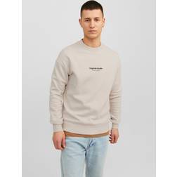 Jack & Jones Jorvesterbro Sweatshirt Beige