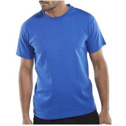 Click heavy weight t-shirt blue sizes s-xxxl