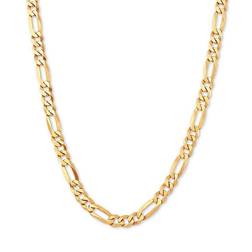 Welry Figaro Chain Necklace 7mm - Gold