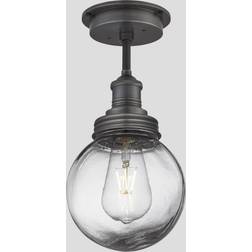Industville Brooklyn Globe Mount Material Ceiling Flush Light