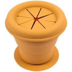 330ml Baby Silicone Suction Snack Pot Ochre