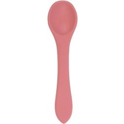 Tiny Dining Baby Silicone Weaning Spoon Dusty Rose