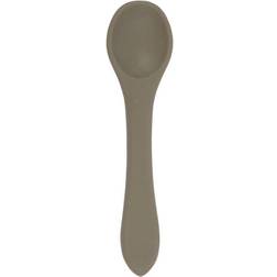 Baby Silicone Weaning Spoon Silver Sage