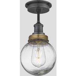 Industville Brooklyn Globe Mount Material Ceiling Flush Light