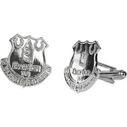 Everton Everton Crest Cufflinks Silver Plated