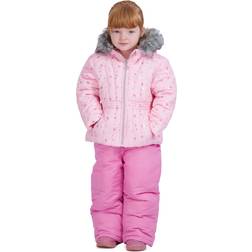 Rothschild Girls Ski Jacket and Snowbib Snowsuit Set