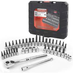 Craftsman 42 pc. hex and torx bit socket super set, 1/4 and 3/8 in. drives