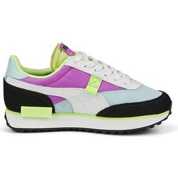 Puma Kid's Future Rider Splash - Electric Orchid/Light Aqua/White