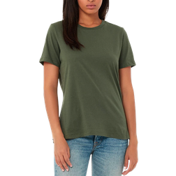 Bella+Canvas Women's Relaxed Jersey Short Sleeve T-shirt - Military Green