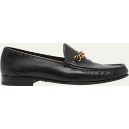 Tom Ford Chain leather loafers black