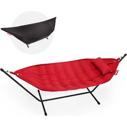Fatboy Hamac Avec Support Headdemock Rouge Tissu D'extérieur Oléfine