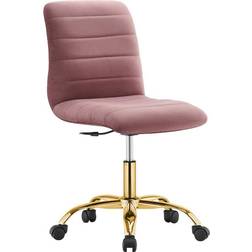 modway Ripple Armless Polyster Office Chair