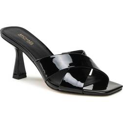 Michael Kors Damen Clara Mule Heeled Shoe, Schwarz