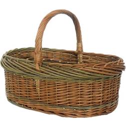 RED HAMPER Hamper S031/HOME Willow Norfolk Shopping Basket