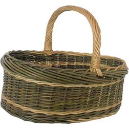 RED HAMPER Hamper S032/HOME Willow Norfolk Shopping Basket