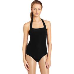 Capezio Damen Women's Halter Leotard Trikot, schwarz