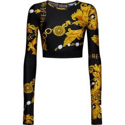 Versace Jeans Couture Top VERSACE JEANS COUTURE Woman colour Black