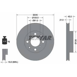 Textar Bremsbeläge hinten VW