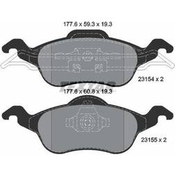 Textar Bremsbeläge vorne Ford Focus + Kombi 1,4-2,0